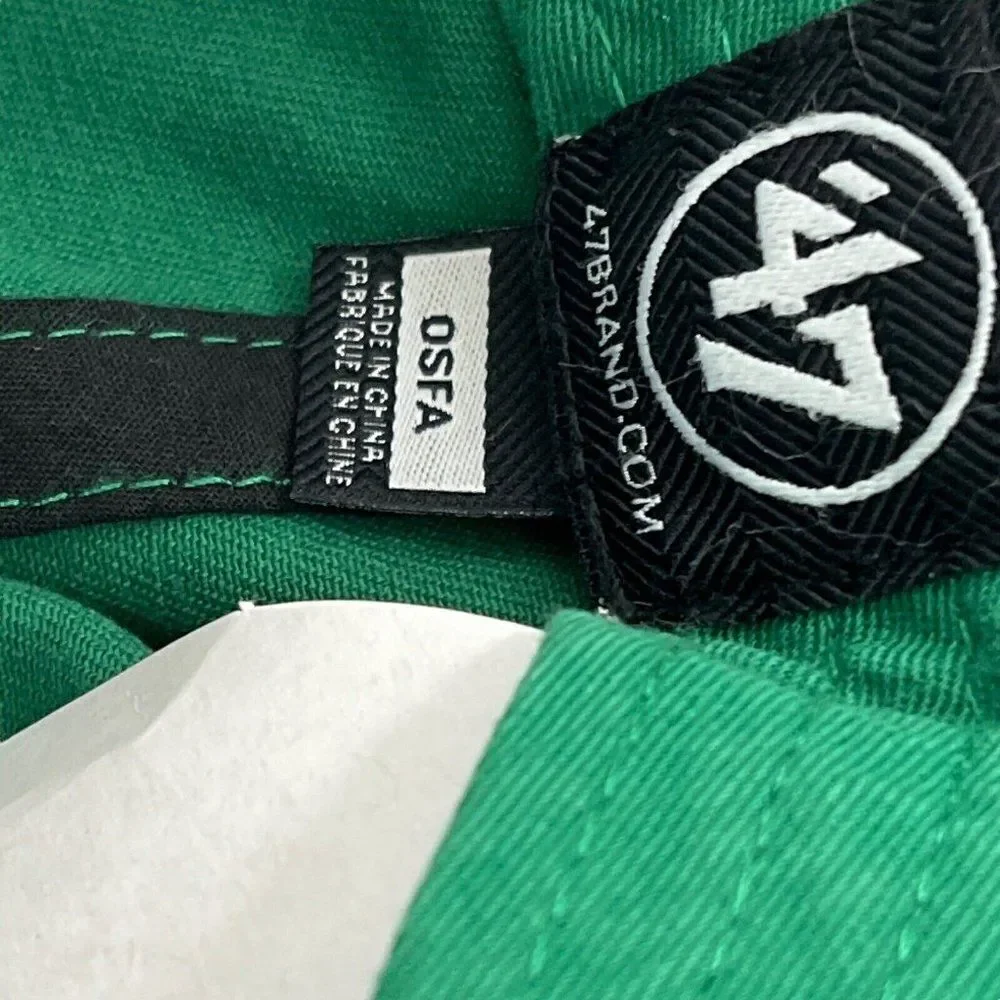 Tampa Bay Vipers Hat Cap 47' Clean Up Green Adjustable‎ XFL 2020 Football NWT
